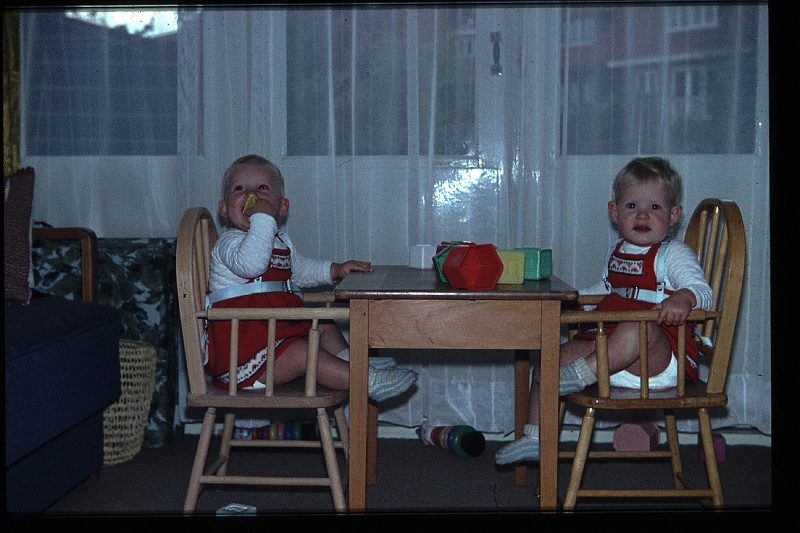 16.Delft sep 1964 Brigitte,Marion.JPG